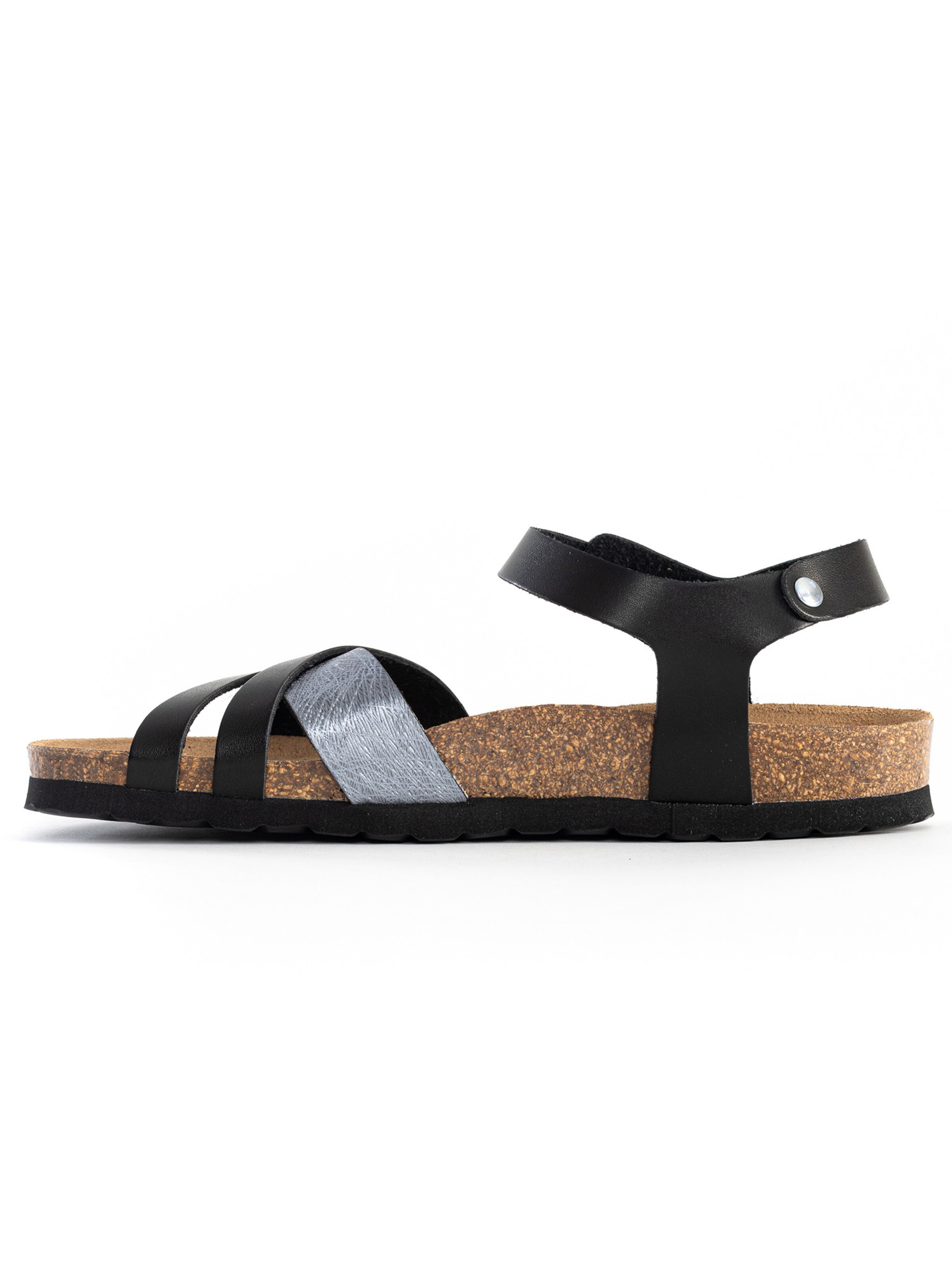 Bayton Sandal 'Denia' in Black