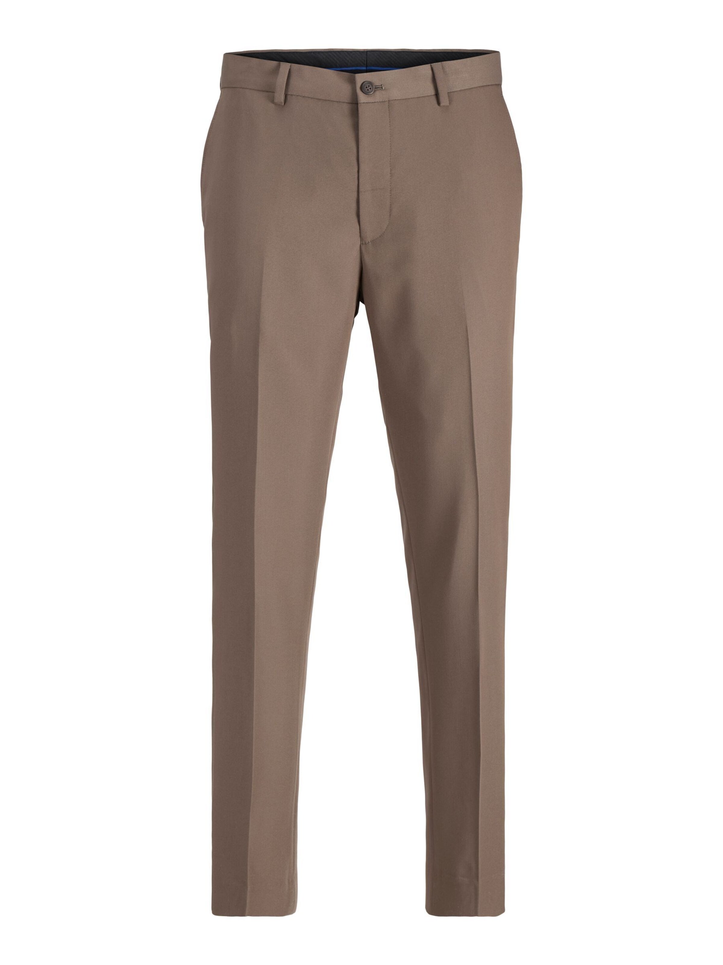 Pantalon à pince 'JPRFRANCO' JACK & JONES en marron : devant