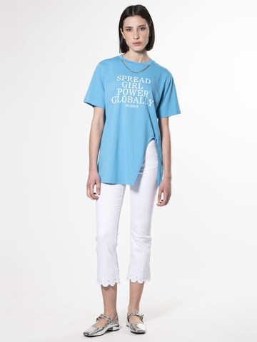 Maglietta di Influencer in blu