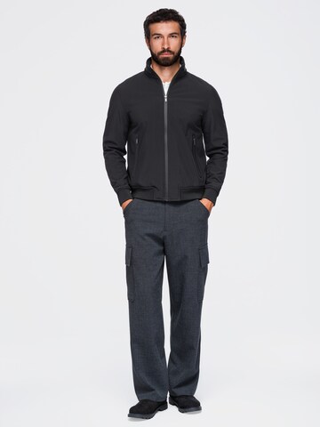 Ombre Between-Season Jacket 'OM-Janp' in Black