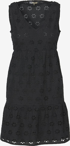 KOROSHI Summer dress in Black: front