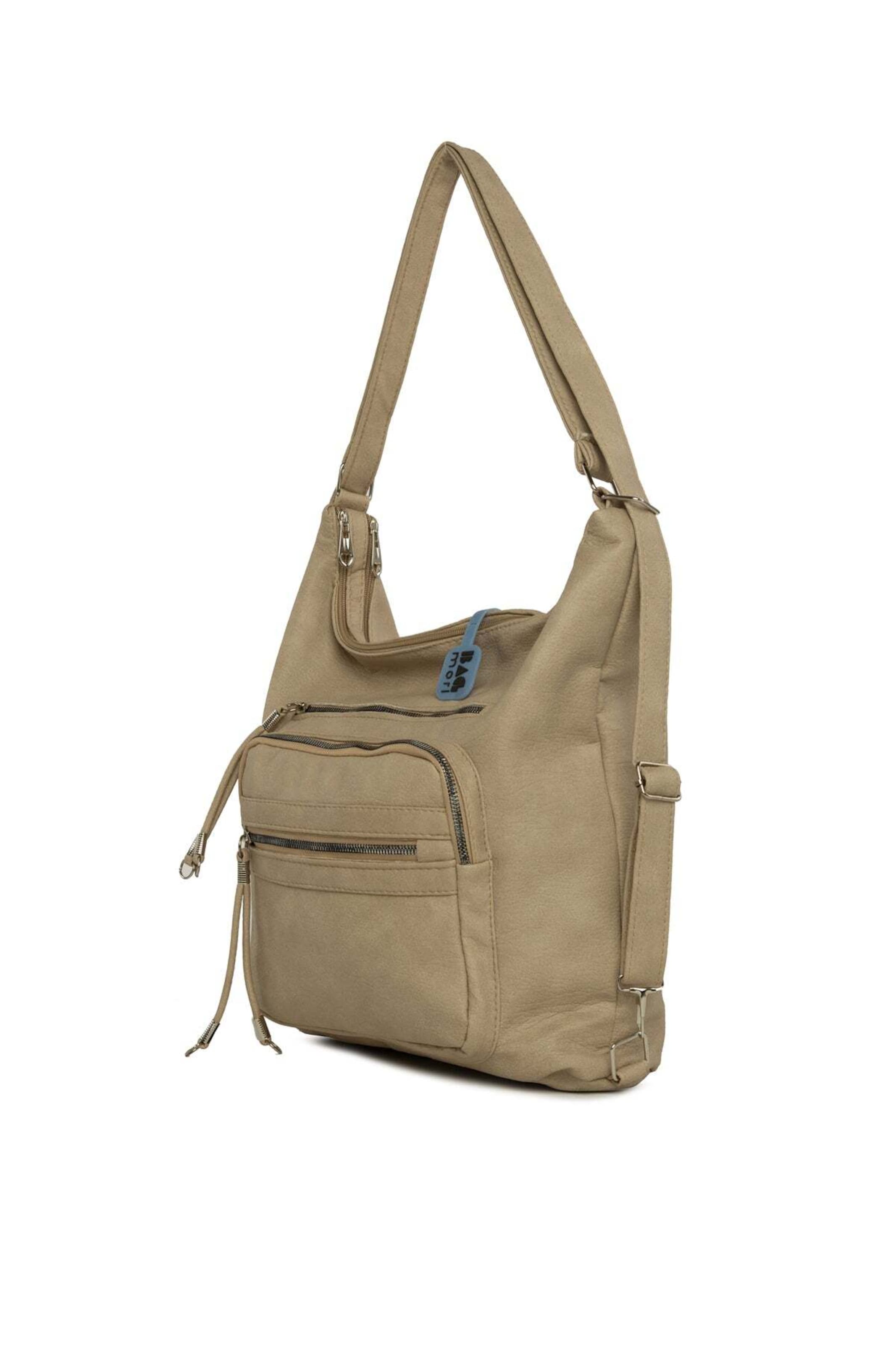 Borsa a spalla di Bagmori in beige