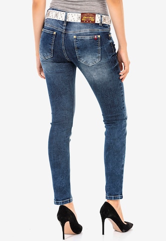 CIPO & BAXX Skinny Jeans in Blue