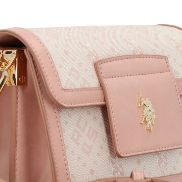 U.S. POLO ASSN. Crossbody bag 'New Hampton' in Pink