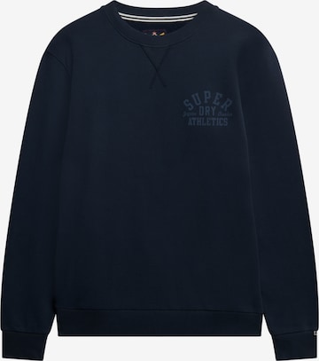 Superdry Sweatshirt 'Athletic Essentials' in Blau: Vorderseite