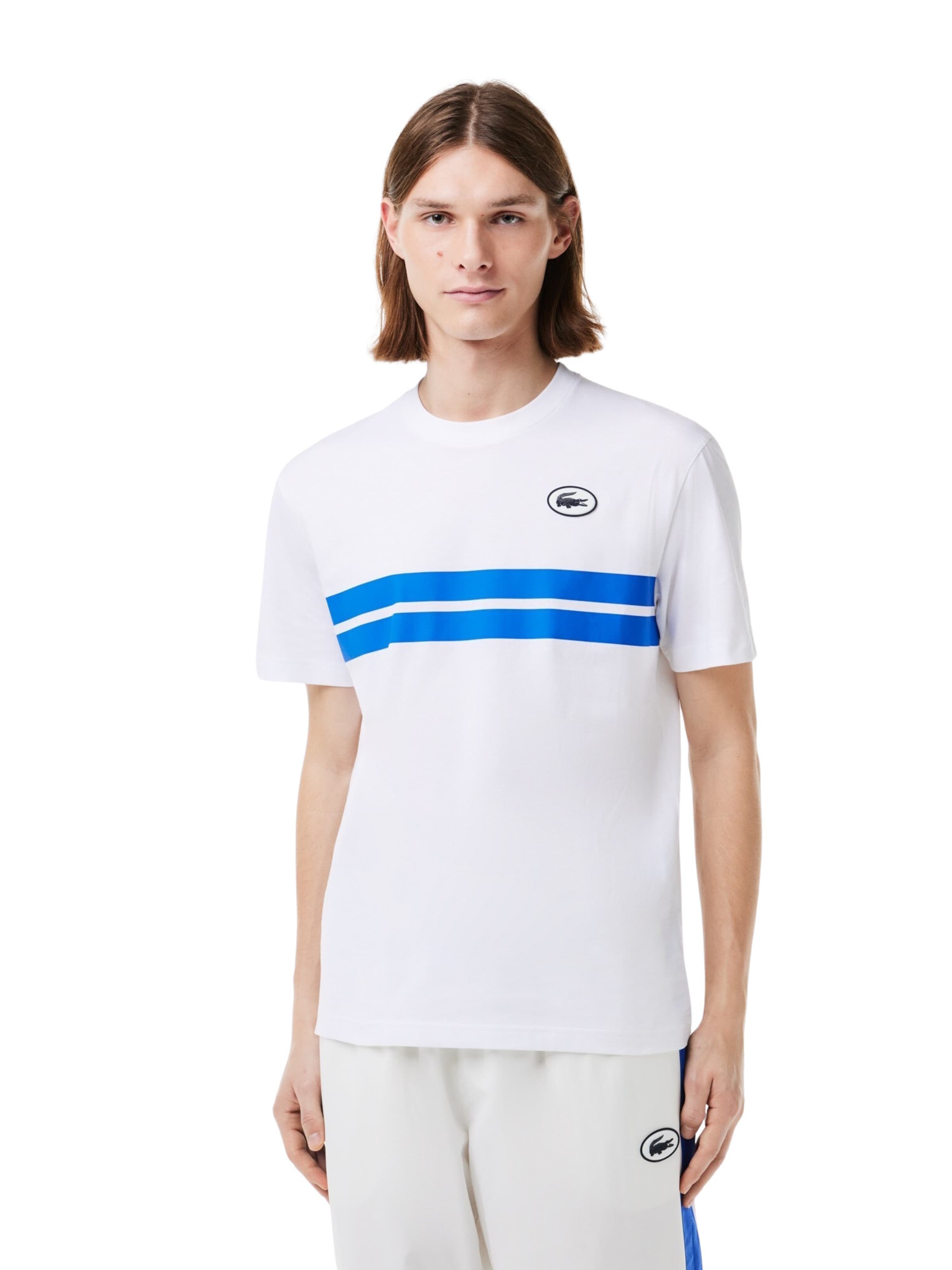 LACOSTE Футболка в Белый