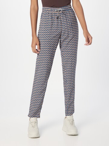 Iriedaily Regular Trousers in Blue: front