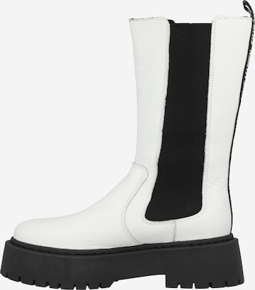 STEVE MADDEN Chelsea Boots 'VIVIANNE' in Weiß