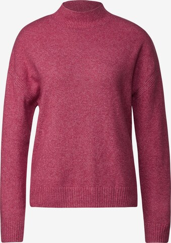 STREET ONE Sweater in Pink: front