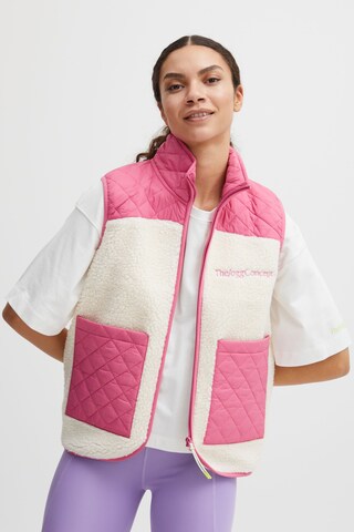 The Jogg Concept Vest in Pink: front