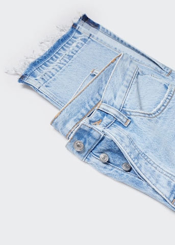 MANGO Regular Jeans 'Susan' in Blauw