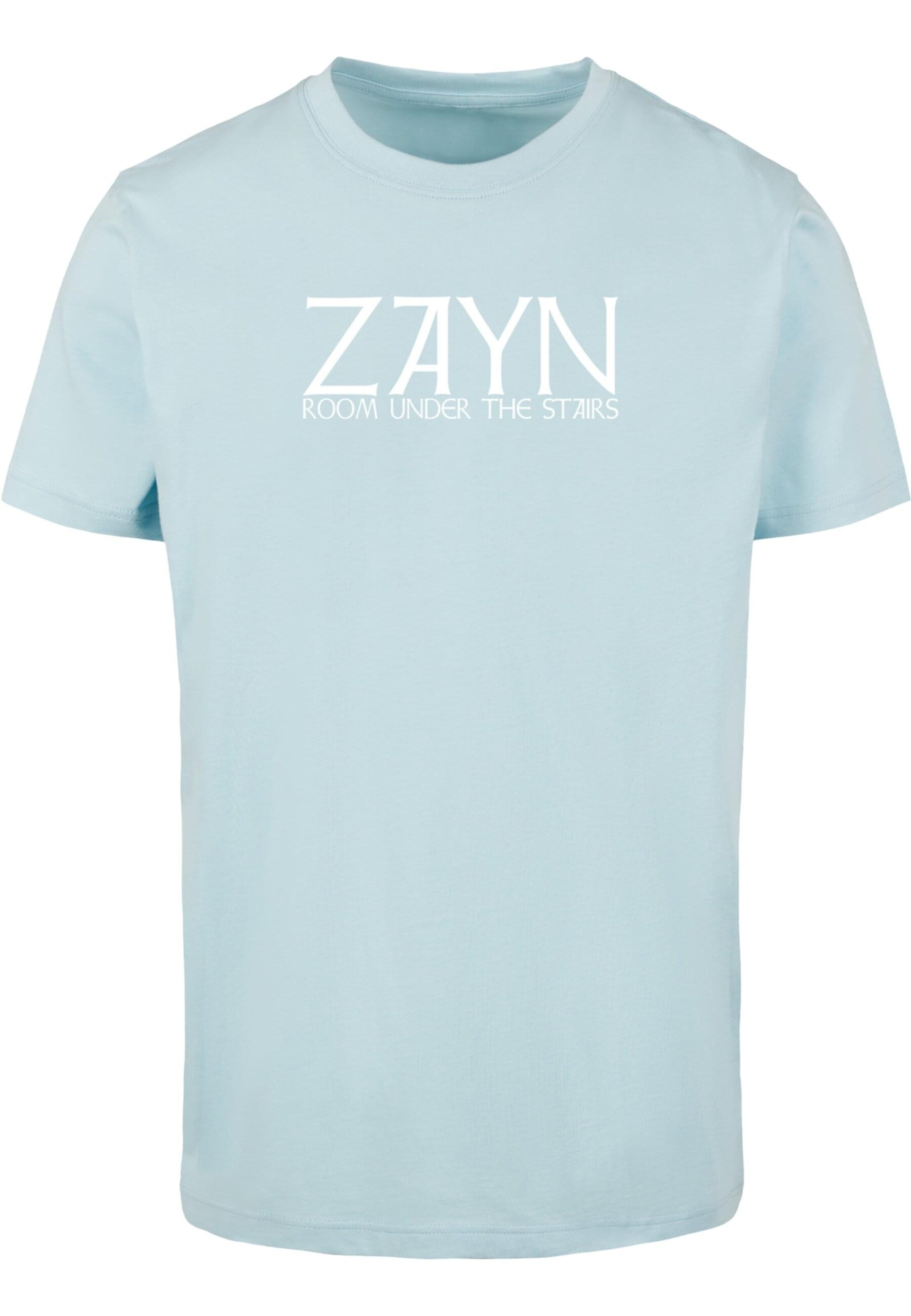 Merchcode Shirt 'Zayn - Indigo' in Blauw: voorkant