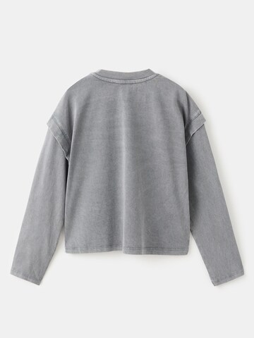 MANGO KIDS Paita 'STARS' värissä harmaa