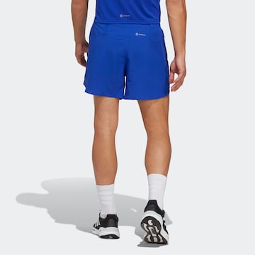 ADIDAS SPORTSWEAR Regular Workout Pants 'Designed 4 Running' in Blue