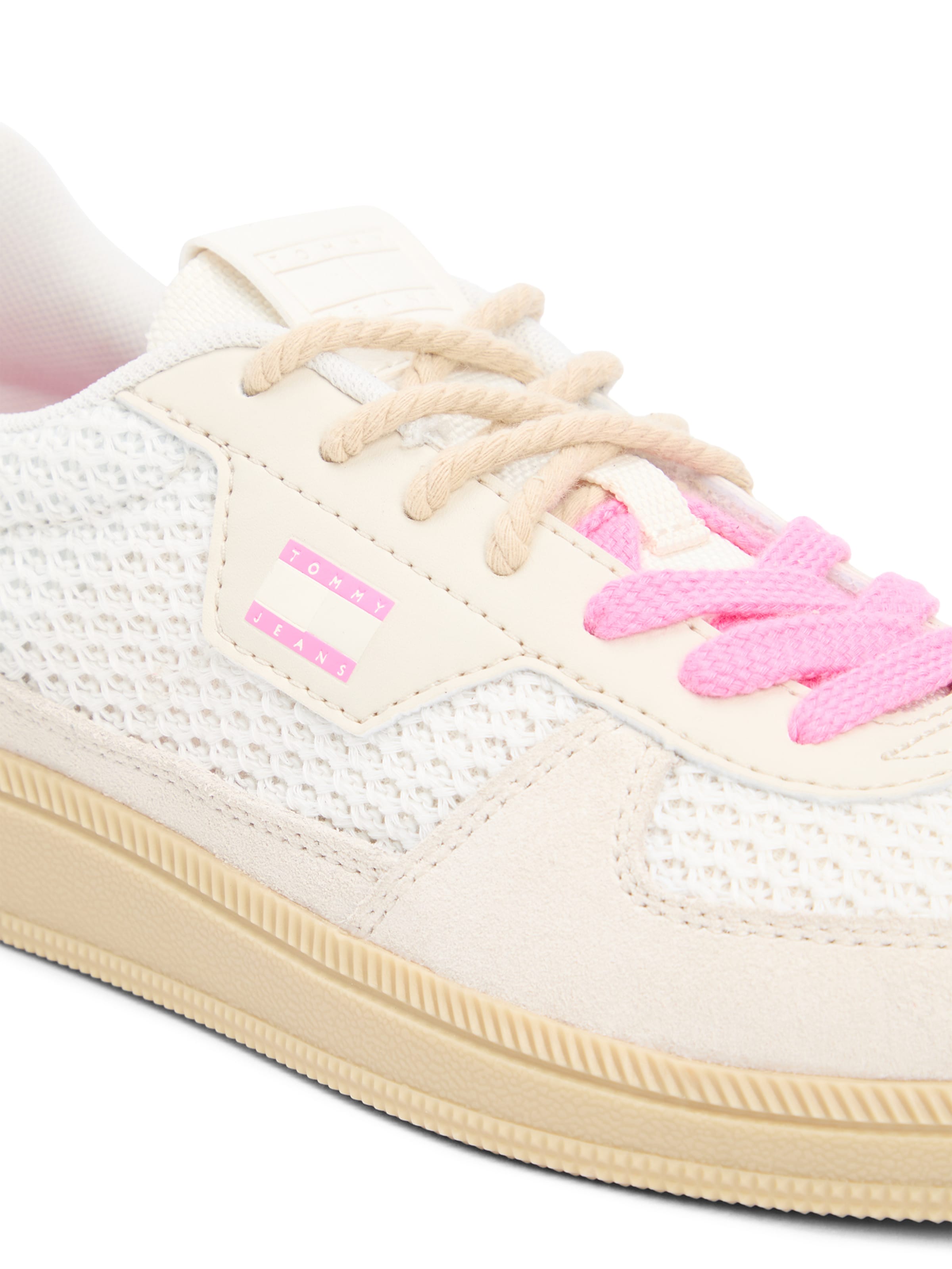 Baskets basses 'THE GREENWICH' Tommy Jeans en rose