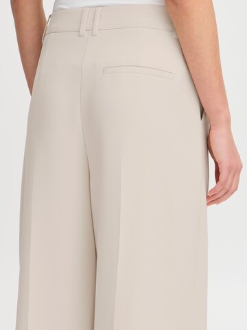 ICHI Loose fit Chino trousers ' IHLEXI PA9 ' in Beige