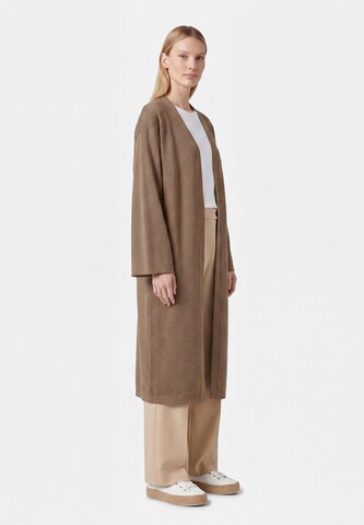 Manteau en tricot usha WHITE LABEL en marron