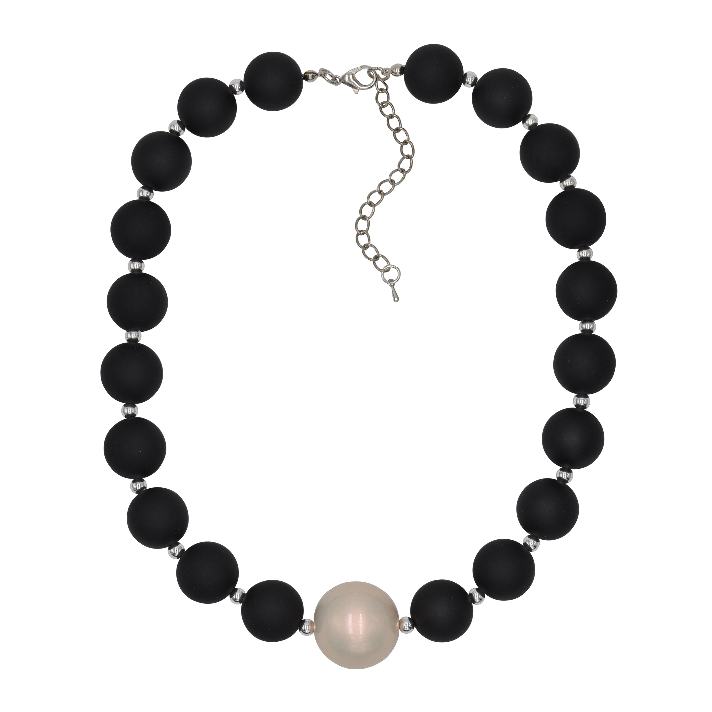 FIRETTI Necklace in Black: front