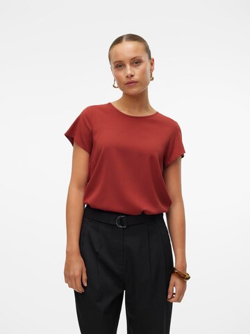 VERO MODA T-Shirt 'VMBELLA' in Rot: Vorderseite