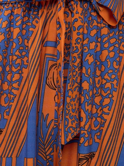 Hiccup Hose in indigo / orange, Produktansicht