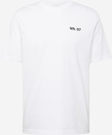 NN07 - Camiseta 'Adam' en blanco: frente