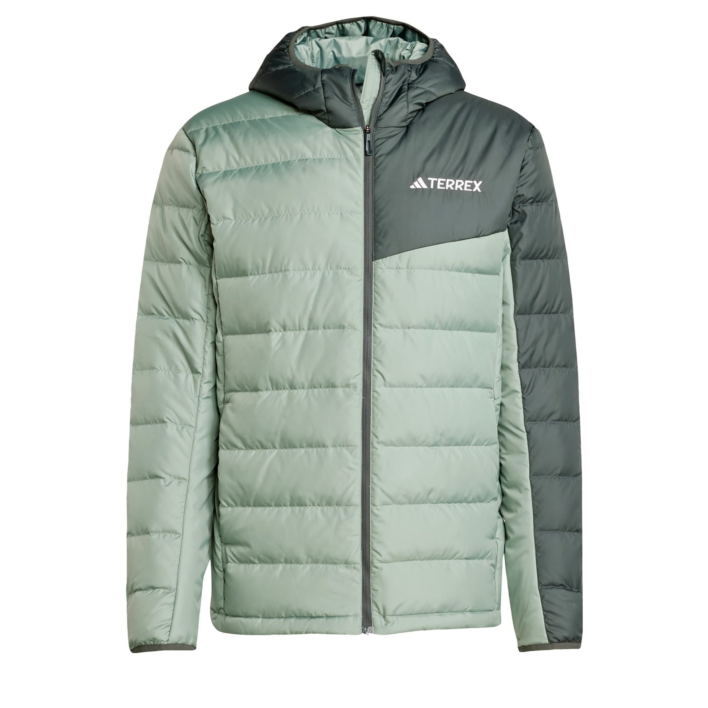 ADIDAS TERREX Outdoor jacket 'Multi Light Down Hooded' in Green / Pastel green, Item view