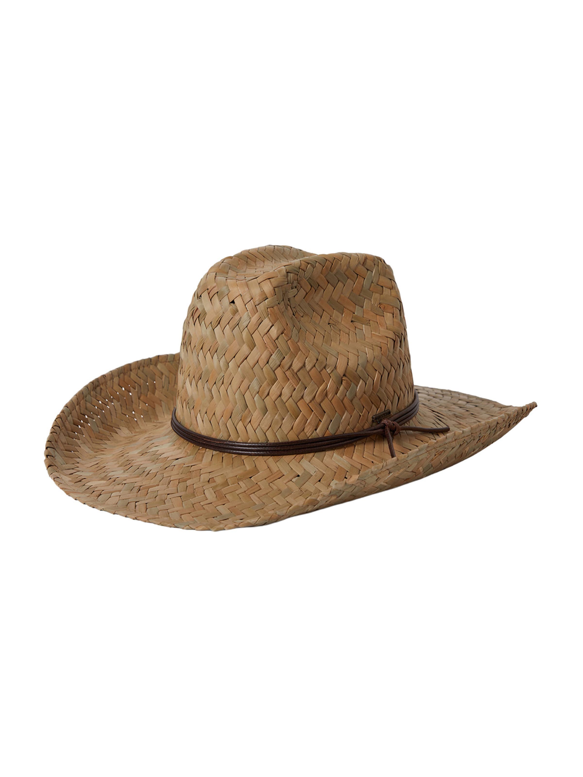 Brixton Hatt 'HOUSTON II' i brun: framsida