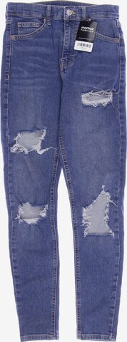 TOPSHOP Jeans in 24 in Blue: front