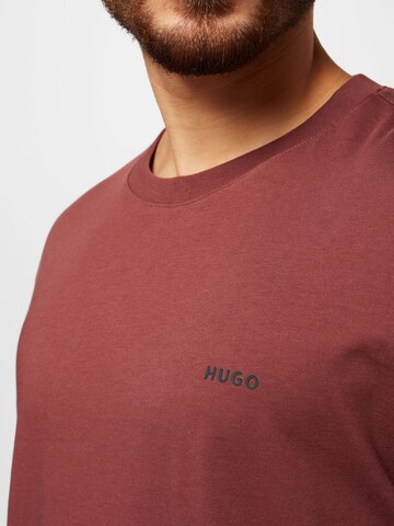 HUGO Shirt 'Derol 222' in Brown