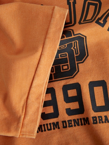 JACK & JONES Shirt 'SEBASTIAN' in Oranje