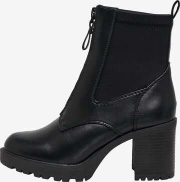 Bottines 'BARBARA' ONLY en noir : devant