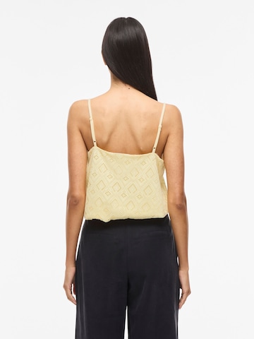 VILA Top 'VINusa' in Yellow