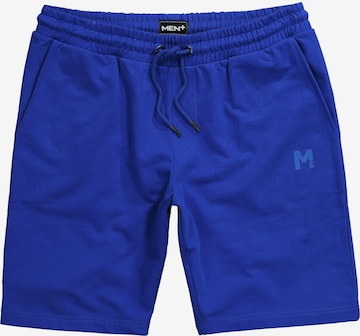 Pantalon Men Plus en bleu : devant