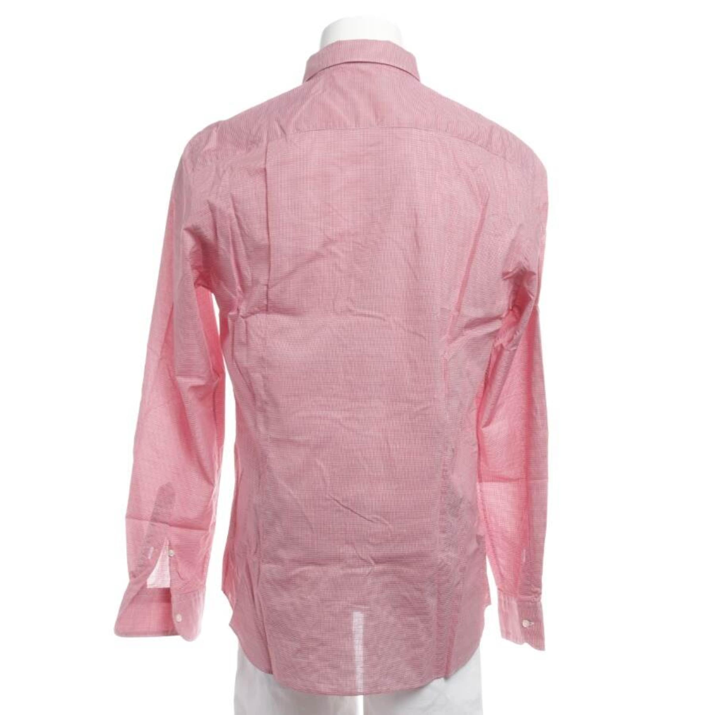 Fay Button Up Shirt in XS in Red