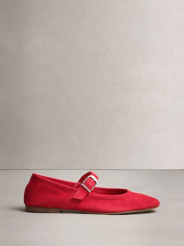 Ballerines à lanières 'N. Premium' Next en rouge