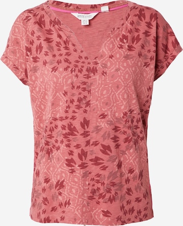 WHITE STUFF - Camisa 'NELLY NOTCH' em rosa: frente