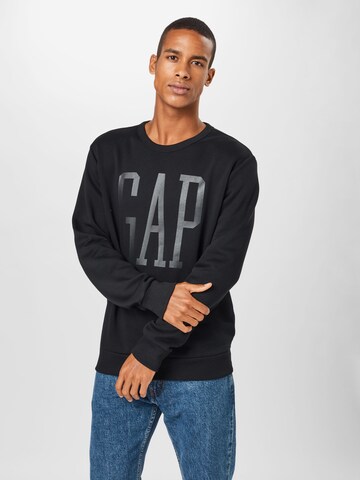 GAP Sweatshirt in Schwarz: predná strana