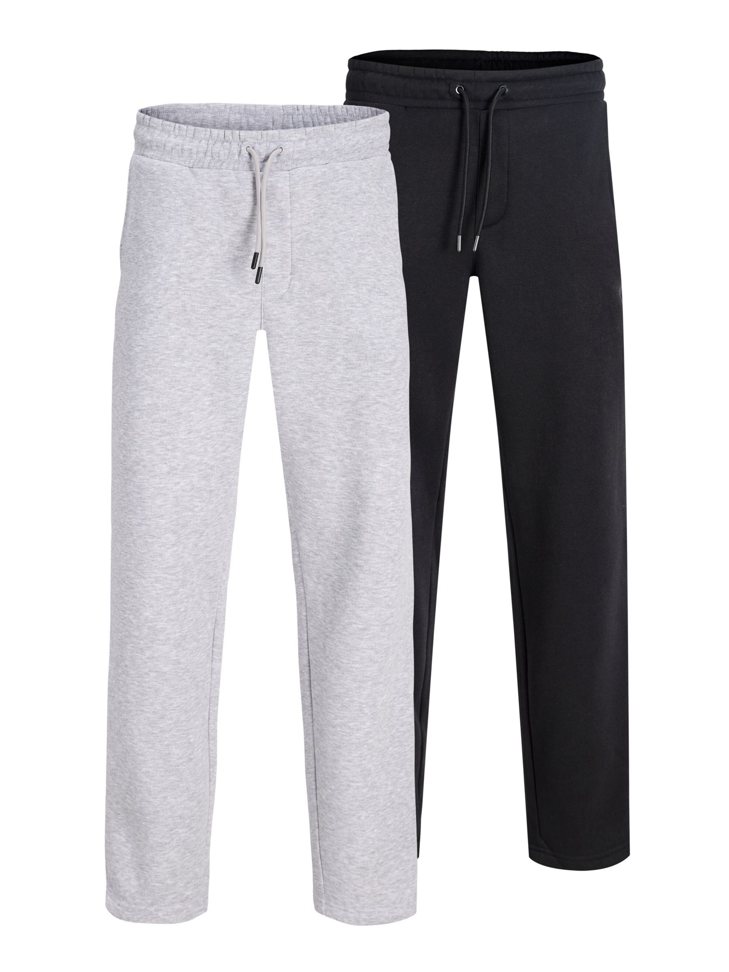 JACK & JONES Regular Broek 'JPSTKANE BRADLEY' in Grijs: voorkant