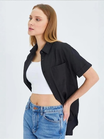 Camicia da donna di MixRay in nero