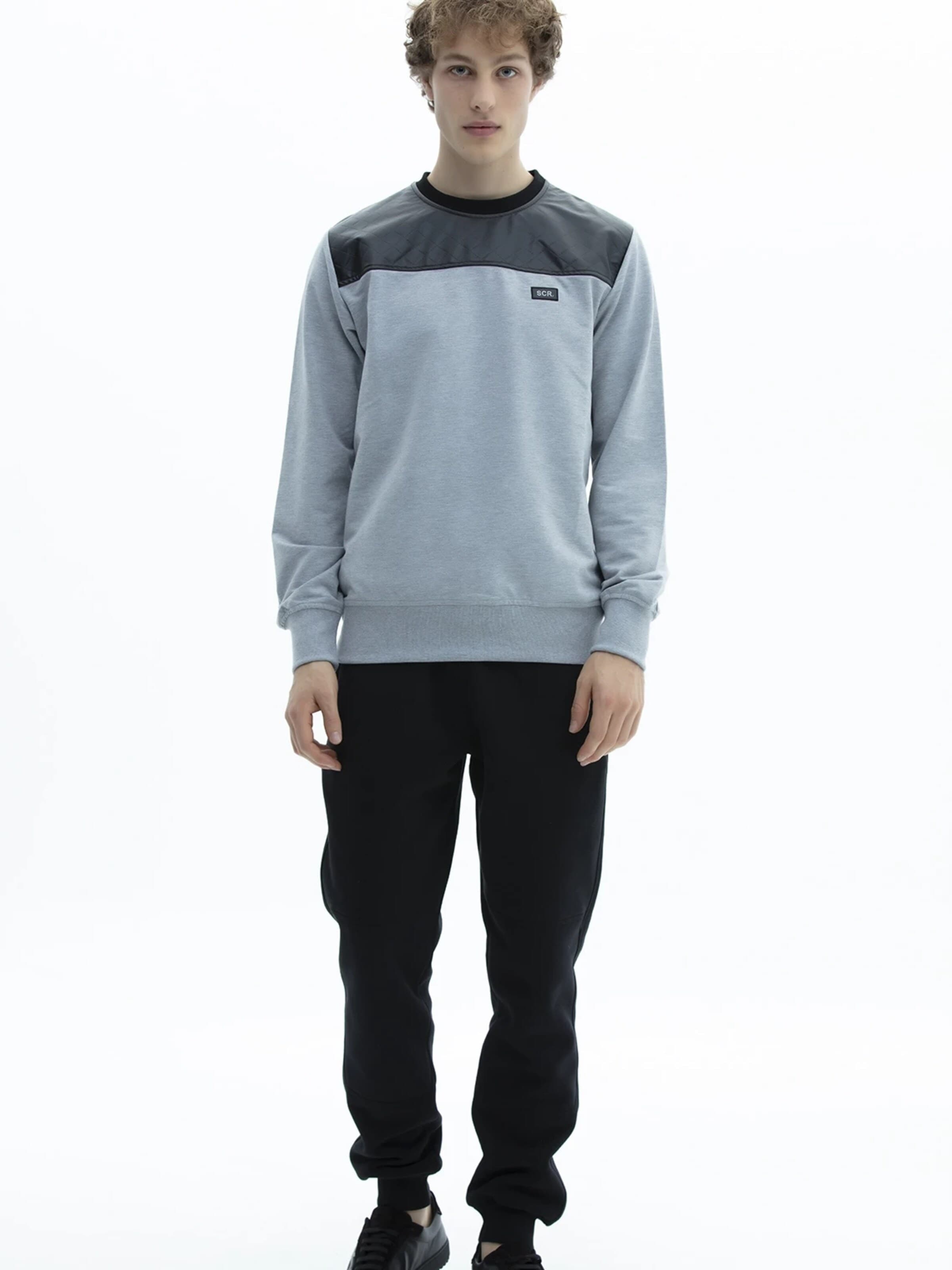 Sweat-shirt 'GERO' SCR. en gris