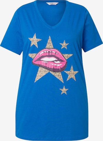 T-shirt Angel of Style en bleu : devant