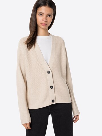 TOM TAILOR Knit Cardigan in Beige