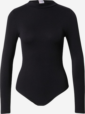 MAGIC Bodyfashion Shirt bodysuit in Black: front