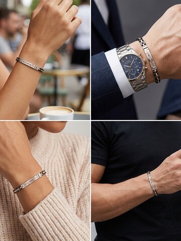 Bracelet 'LUSSO' UNIQAL en argent