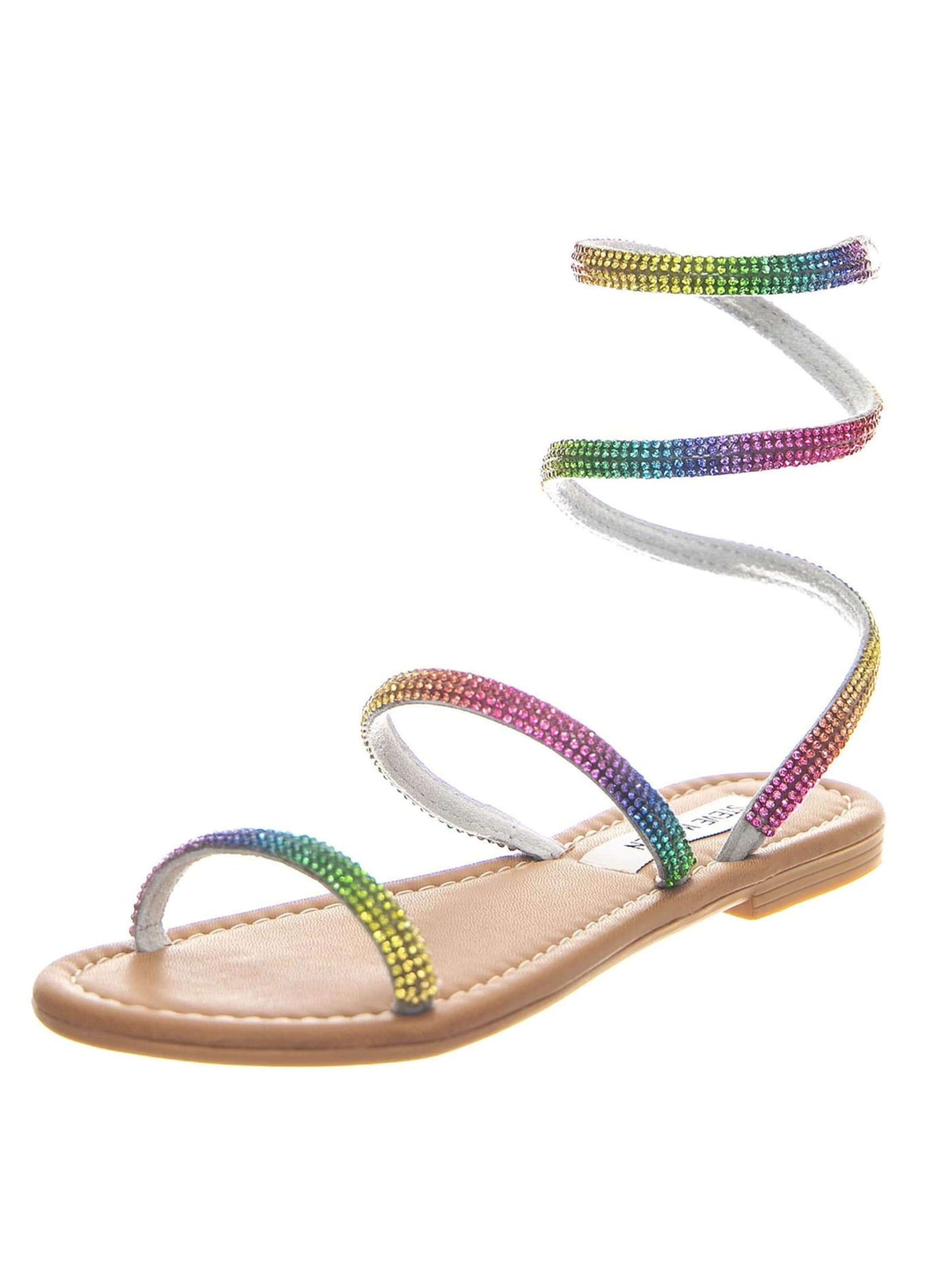 STEVE MADDEN Sandały 'Sociable Rainbow' w kolorze mieszane kolory: przód