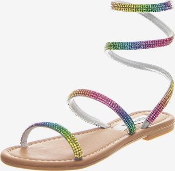 STEVE MADDEN Sandały 'Sociable Rainbow' w kolorze mieszane kolory: przód