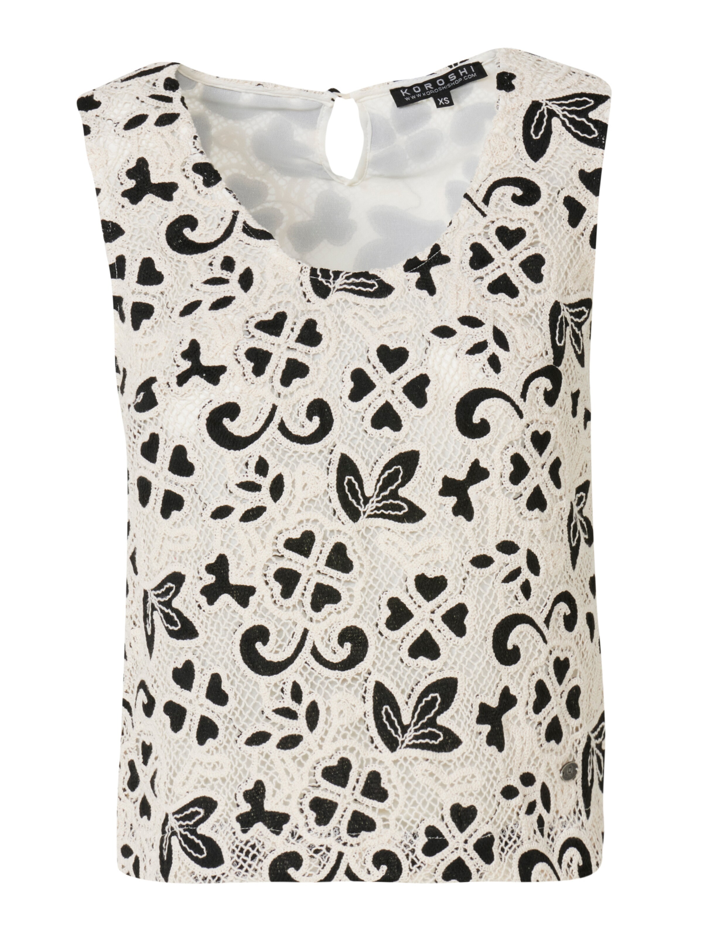 balta KOROSHI Palaidinė: priekis