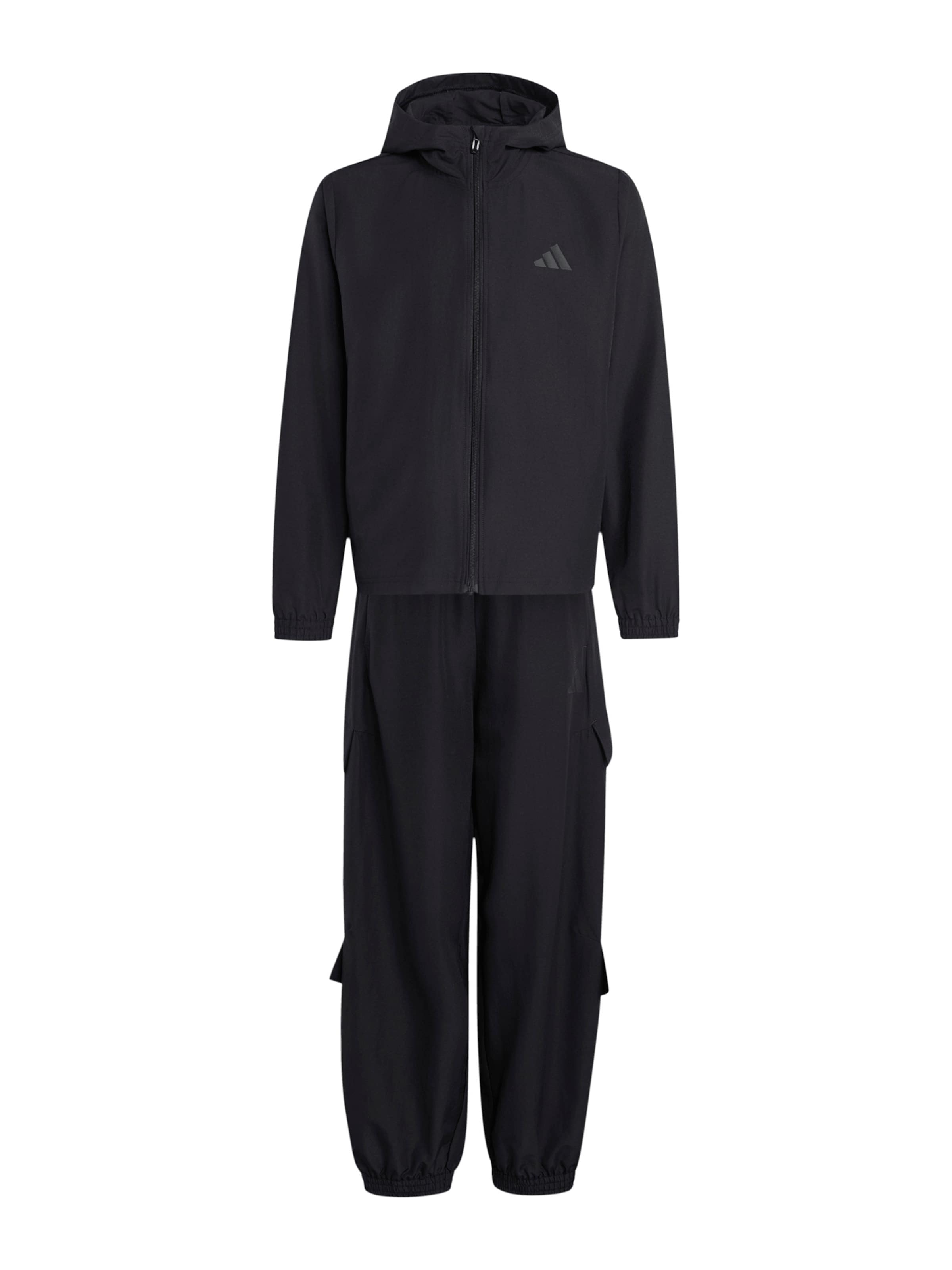 ADIDAS SPORTSWEAR Φόρμα σε μαύρο: μπροστά