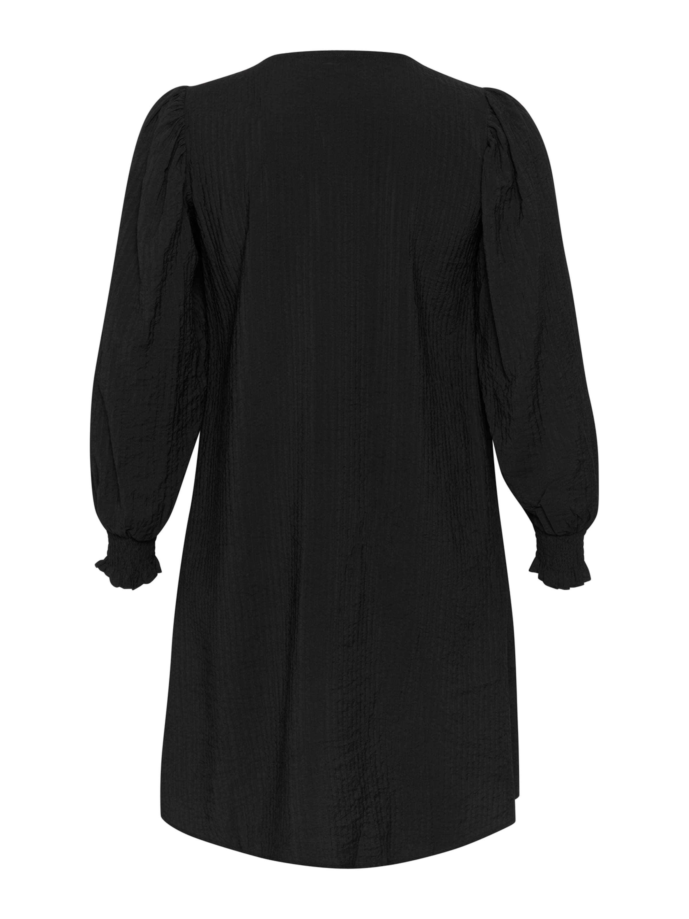 KAFFE CURVE Jurk 'KC Linna' in Zwart