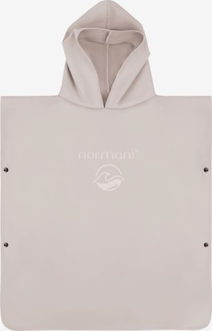 normani Badeponcho 'Rincon' in Beige: Vorderseite